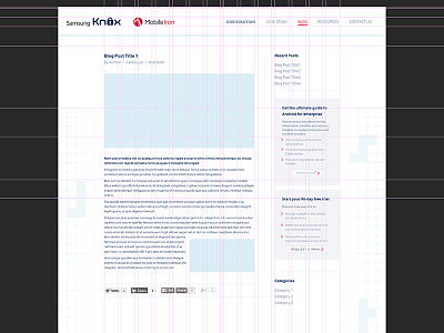 MobileIron Blog Post chemistry grid interaction mobileiron webdesign