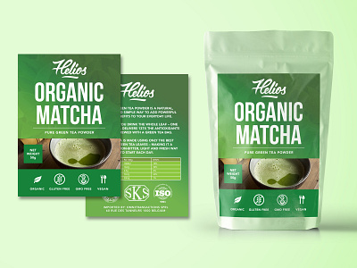 Helios Pouch Label Design