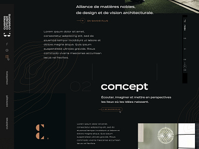 Cuisine Concept Creation digital ui ux webdesign website design