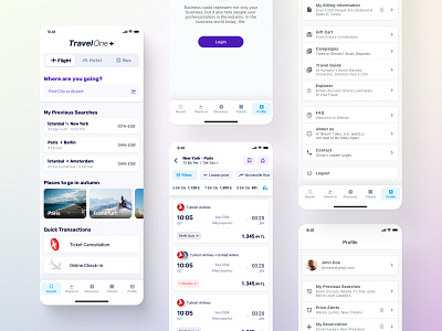 TravelOne: Booking App