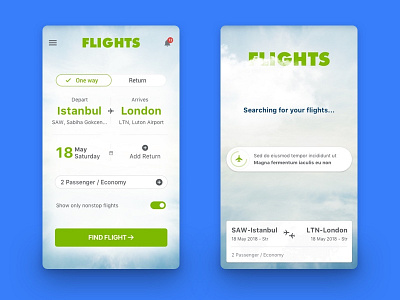 Flight App airline airport app booking flight