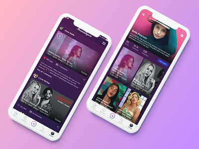 Musiclipon Music Share App music music app sketch ui