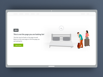 Hotel 404 Error Page 404 error page 404 page hotel illustration sketch ui web site