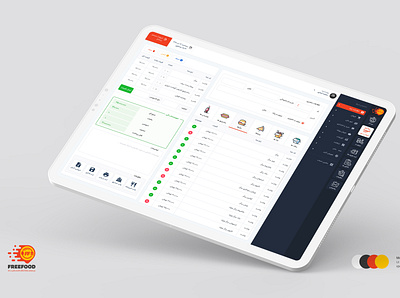 Freefood panel clean dashboard dashboard app dashboard design dashboard ui design food freefood panel theme ui ux فری فود