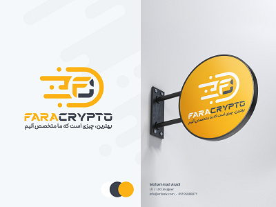 Fara Crypto binance bitcoin blockchain clean coin crypto crypto art crypto wallet crypto website cryptocurrency ethereum fara holding faracrypto finance gradient landing page logo minimalist nft token