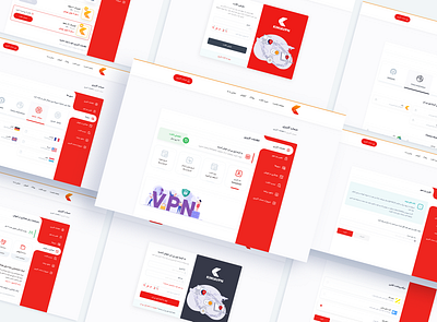Kimia VPN Dashboard dashboard dashboard ui download interface internet kimia vpn landing landing page ui panel payment proxy security server statistics traffic ui design upload ux design vpn web design