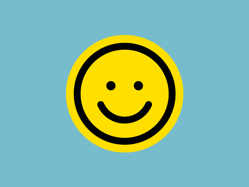 Our New Friend branding icon logo smile