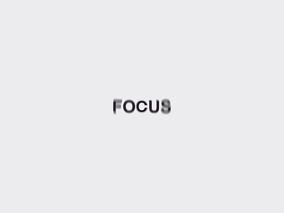 Focus Text mark logo