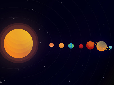 solar system illustration planet solarsystem universe