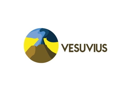 Vesuvio graphic idea illustration vesuvio