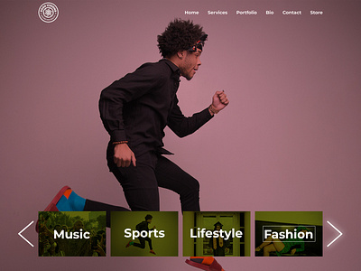 Sosovisions Studio Website branding photography photography website portfolio studio ui ux web