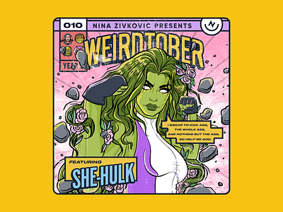 Weirdtober 010/031: She-Hulk