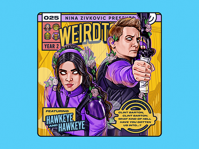 Weirdtober 025/031: Hawkeye and Hawkeye