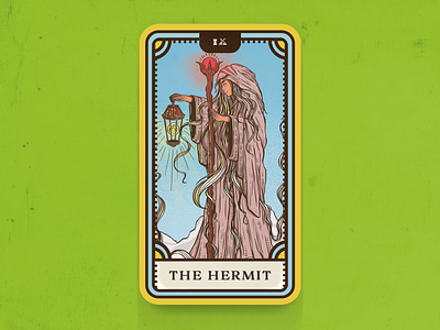 Tarot Card Series 1: 9 The Hermit