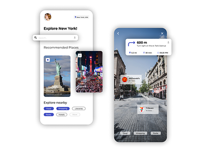 Augmented Reality Tourism App app augmentedreality mobile tourism