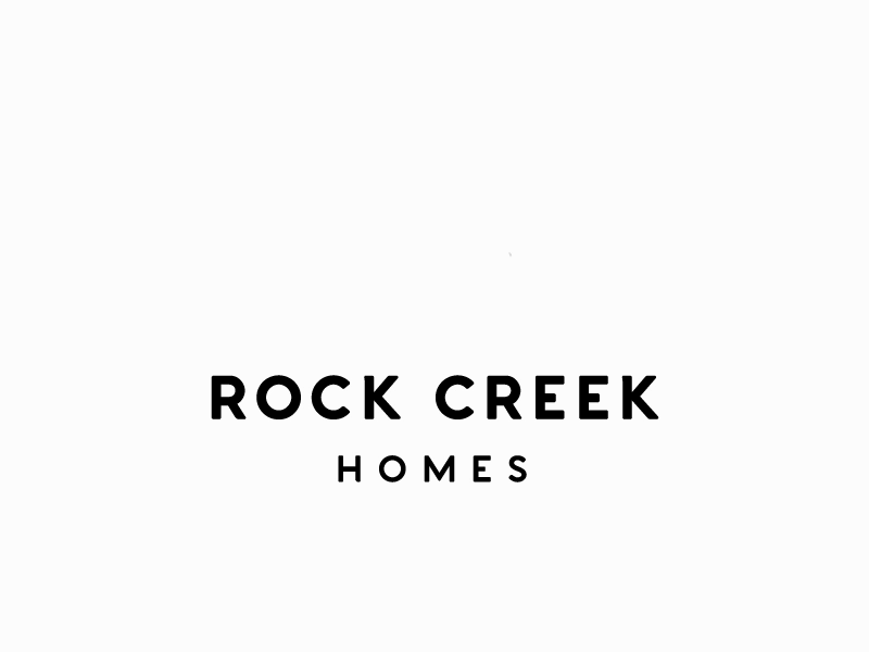 Rock Creek Branding animation branding homes real estate rock creek workhorse