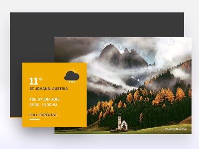 Weather card dailychallenge dailyui icon image ui userinterface ux weather