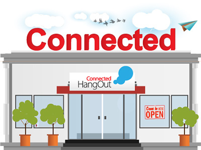 Intranet Engagement Centre - Connected Hang Out building connected bar
