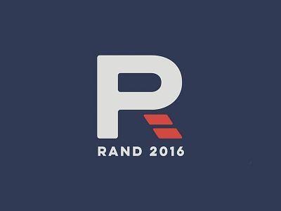 Rand Paul Rand america brand campaign logo logotype paul political politician rand reimagining republican