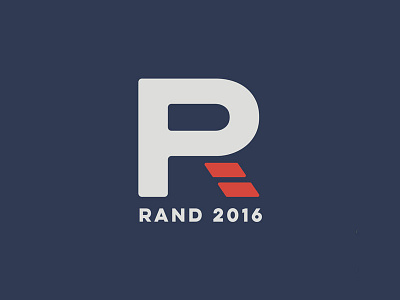 Rand Paul Rand america brand campaign logo logotype paul political politician rand reimagining republican
