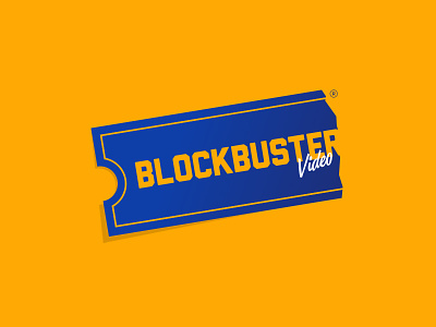 Blockbuster [ReVisited] 90s blockbuster brand hypothetical logo rebrand refresh reimaginings revisited update video
