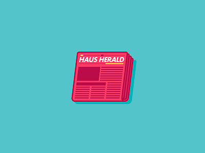 ACVDO Newsletter - The Haus Herald acvdo haus herald icon illustration miami neon newsletter newspaper paper
