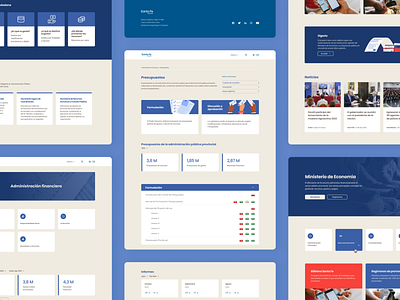 Corporate Page for the Government corporate government graphic design landingpage minimal ui ux website