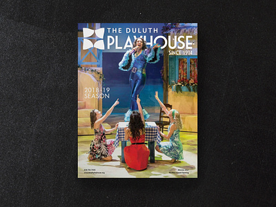 Playhouse Cover book design design magazine design print layout