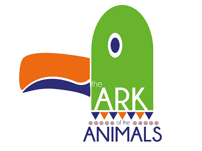 Ark of the Animals Logo Design branding illustrator vector