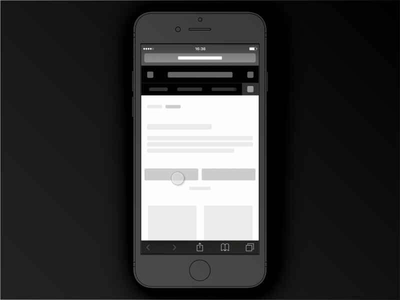 Ecommerce Search concept animation clean ecommerce flat gif iphone 6 iphone6 plp search ui ux web