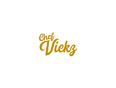 Chef Vickz Logo chef cook cooking logo logomark