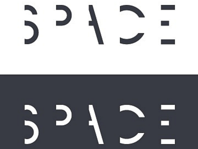 Space logo design branding logotype