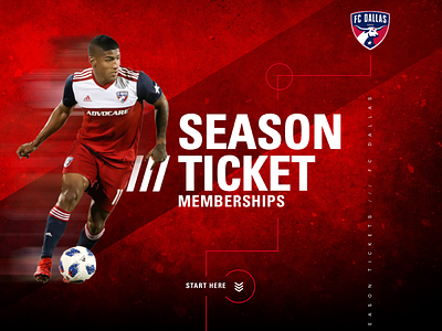 FC Dallas Season Ticket Portal design fc dallas fcdallas graphic design ticket app ticket booking ticketing web design website