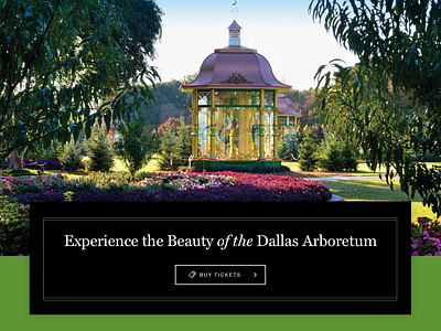 Dallas Arboretum Website dallas dallas arboretum design web web design