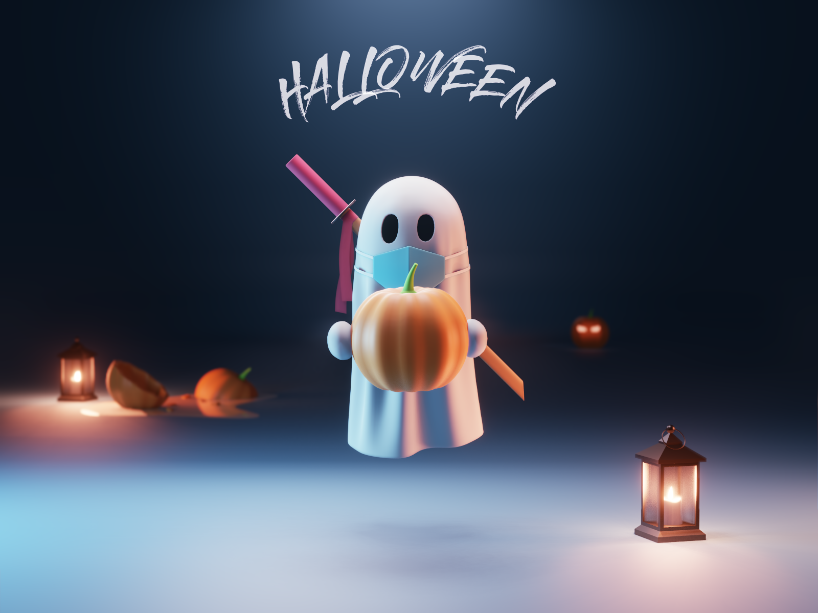 Halloween in Quarantine 2020 by Justinas Telksnys on Dribbble