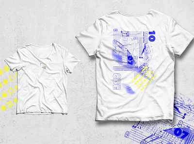 CDE shirt campaign artwork branding design illustration