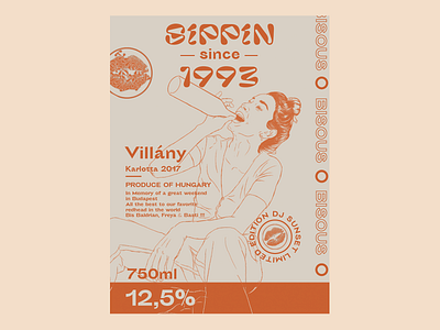 custom wine label