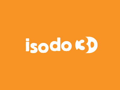 iSoDo3D Logo 3d bold bright corporate id ident logo