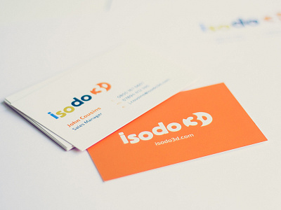 Isodo3d Business Cards business cards corporate identity logo design