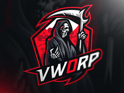 VWORP branding cool design esports gaming logo illustration logo mascot ui vector