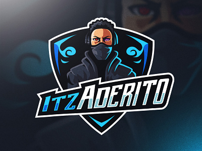 ITZADERITO branding cool design esports gaming logo illustration logo mascot ui vector