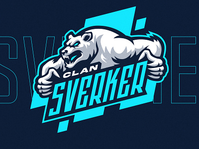 CLAN SVERKER branding cool design esports gaming logo illustration logo mascot ui vector