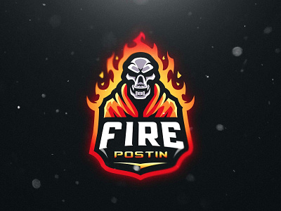 Fire Skull Mascot Logo ai art branding cool esports gaming logo graphicdesign illustration logo mascot sports team logo vector