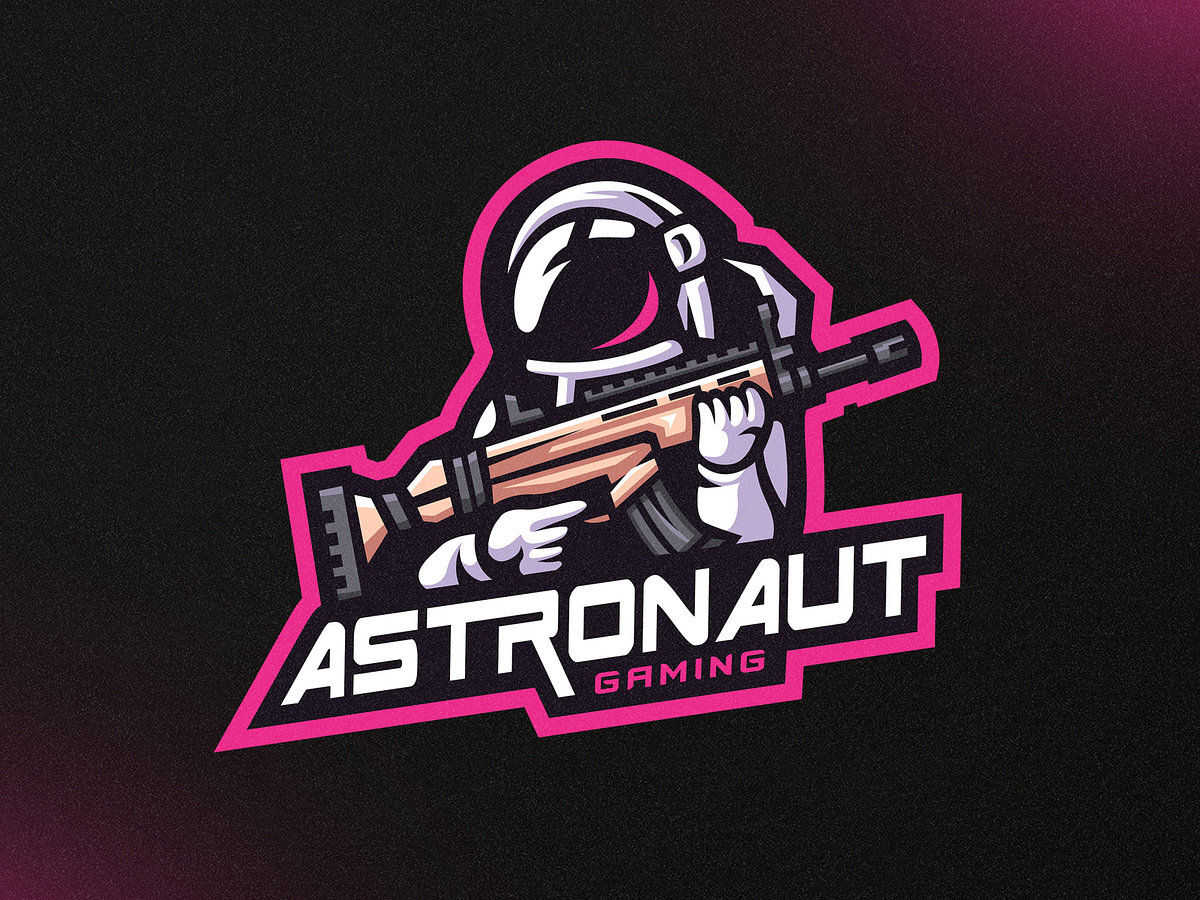 Astronaut Gaming Mascot Logo Design by MrvnDesigns on Dribbble