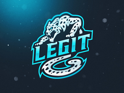 Snow Leopard animal branding design esport icon identity illustration logo logotype mascot mrvndesigns sport vector