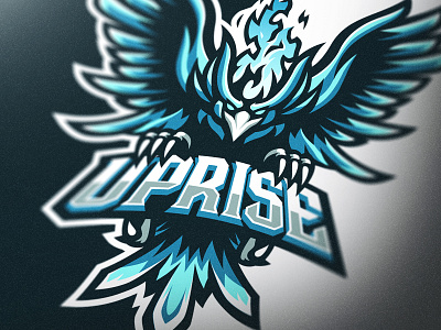 PHOENIX MASCOT LOGO DESIGN