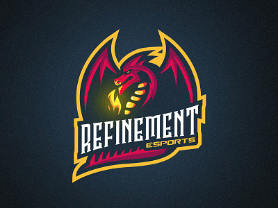 Dragon Mascot Logo Design