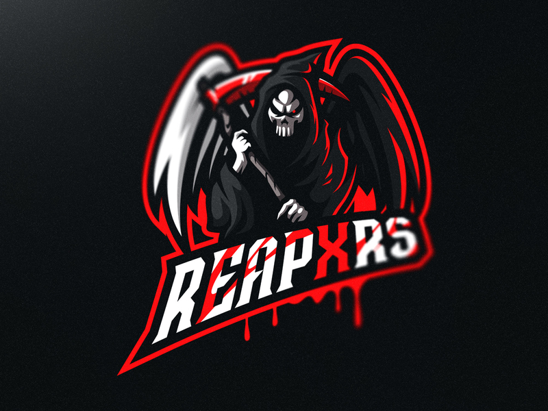 Verwonderend Reaper Mascot Logo design by Marvin Baldemor on Dribbble YL-77