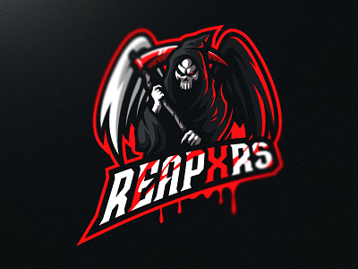 Reaper Mascot Logo design