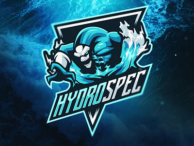 Hydrospec Mascot logo design